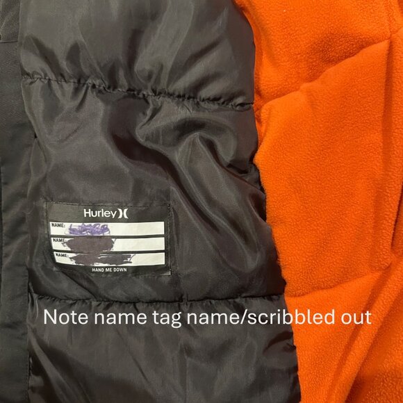 HURLEY Snow / Snowboarding Jacket Boys Youth size Large size 14/16 Camo block. - Picture 10 of 10
